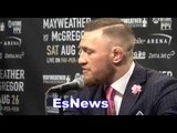 Conor McGregor Plans To Use Karate Stance & Capoeira When He Fights Floyd Mayweather - EsNews Boxing