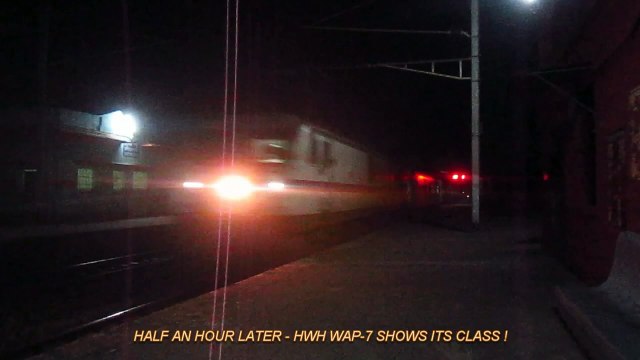 High Speed HWH WAP-7 LHB Ranchi Shatabdi + MGS WAP-4 RDSO testing - Mankar blazes !!!
