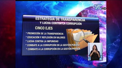 Frente de transparencia presentó plan con estrategias de lucha contra la corrupción