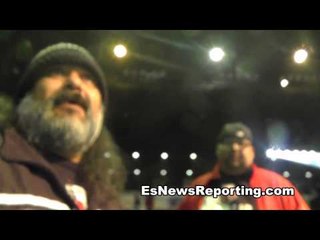 fans talk Amir Khan vs Carlos Molina - esnews boxing