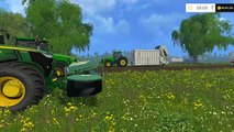 Farming Simulator 2015 #MODS JohnDeere Pack/grass