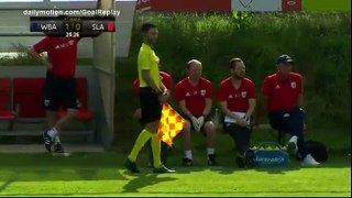 James McClean Goal HD - Slavia Prague 0 - 1 West Brom - 12.07.2017 (Full Replay)