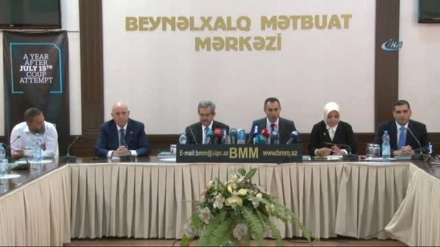 15 Temmuz Hain Darbe Girişimi Azerbaycan'da Anlatıldı- Başkent Bakü'de 15 Temmuz Konulu Konferans...