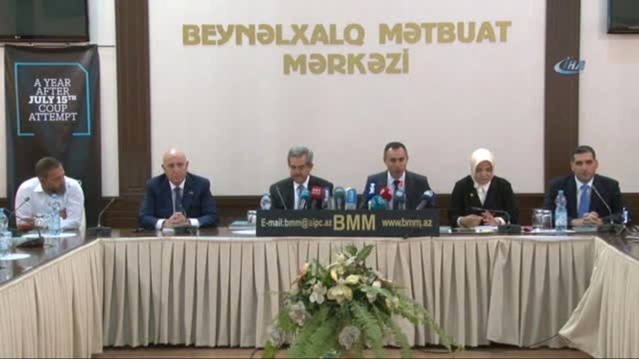 15 Temmuz Hain Darbe Girişimi Azerbaycan'da Anlatıldı- Başkent Bakü'de "15 Temmuz" Konulu Konferans...