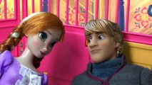 Disney Frozen Princess Anna Kristoff Queen Elsa Part 26 Horse Stable Barbie Dolls Sven Ser