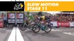 L'arrivée au ralenti / Finish in slow motion - Étape 11 / Stage 11 - Tour de France 2017