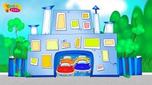 Aprender colores y largo coches Aprender números en hombre araña dibujos animados para Niños aprendizaje vídeo