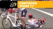 Contador repart après sa chute / Contador crashed and got up  - Étape 11 / Stage 11 - Tour de France 2017