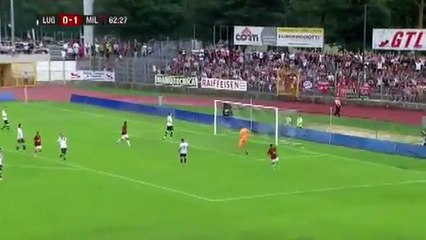 FC Lugano 0:2 AC Milan (Friendly Match 11 July 2017)