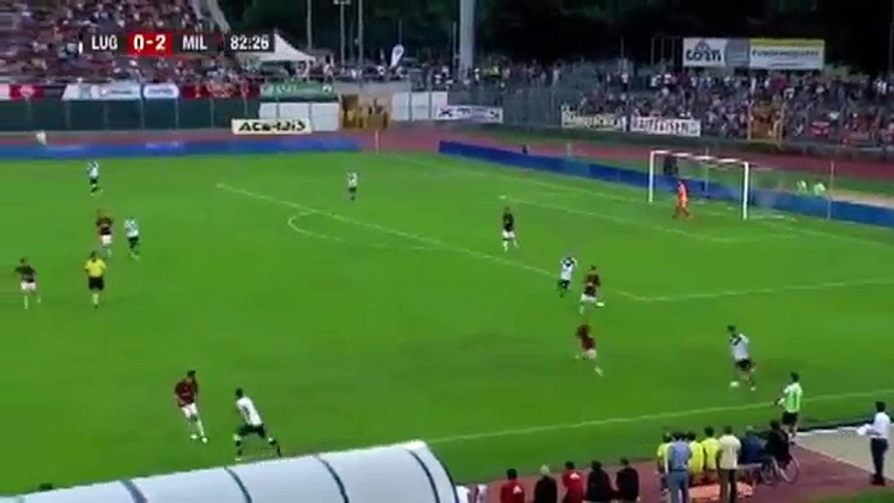 FC Lugano 0:3 AC Milan (Friendly Match 11 July 2017)