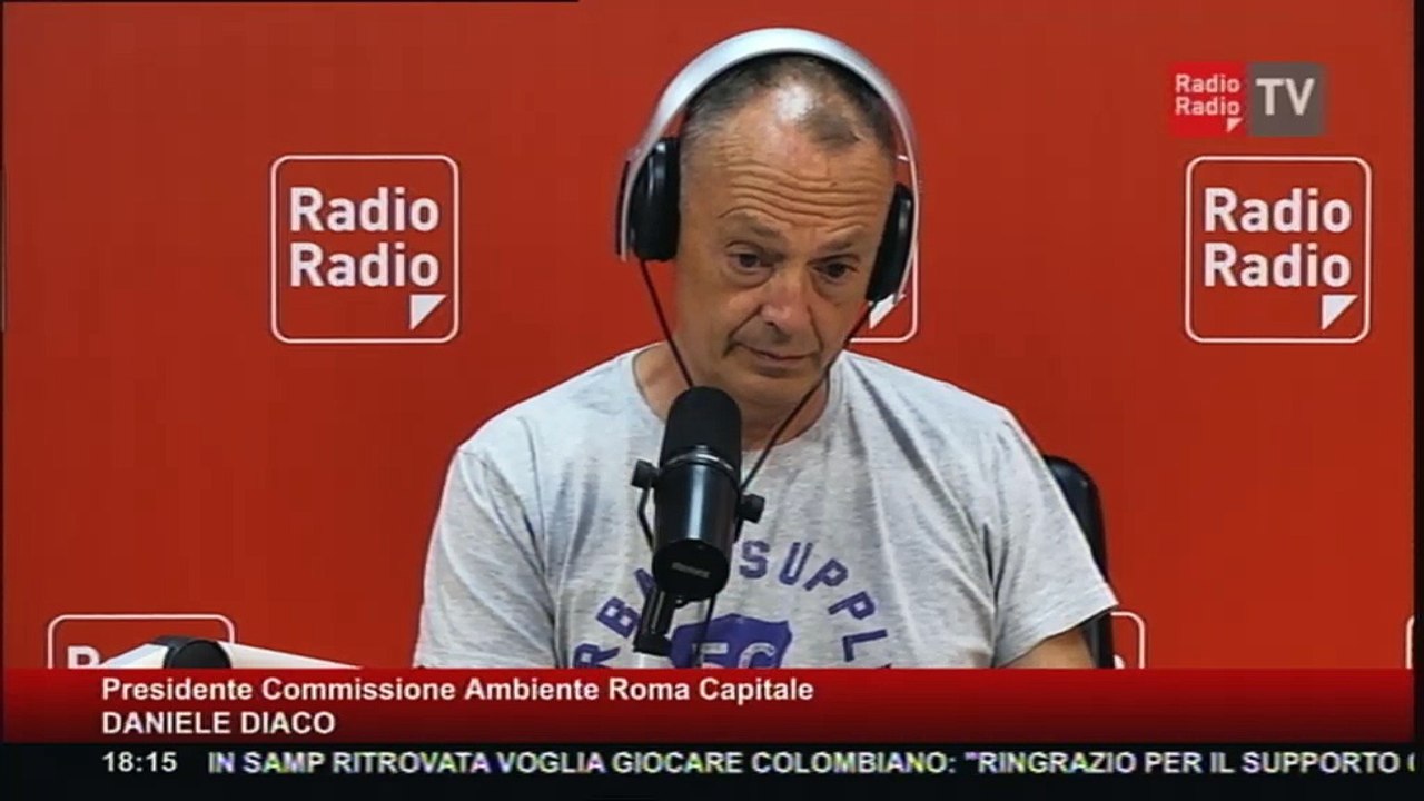 Lavori in Corso - 12 luglio 2017 - Daniele Diaco (Presidente Commissione Ambiente Roma Capitale)