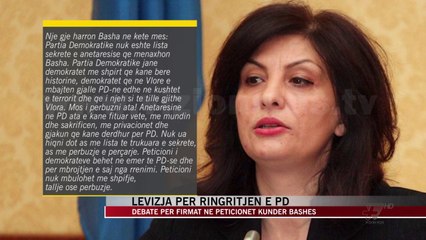 Télécharger la video: Lëvizja për Ringritjen e PD, debate për peticionet kundër Bashës - News, Lajme - Vizion Plus