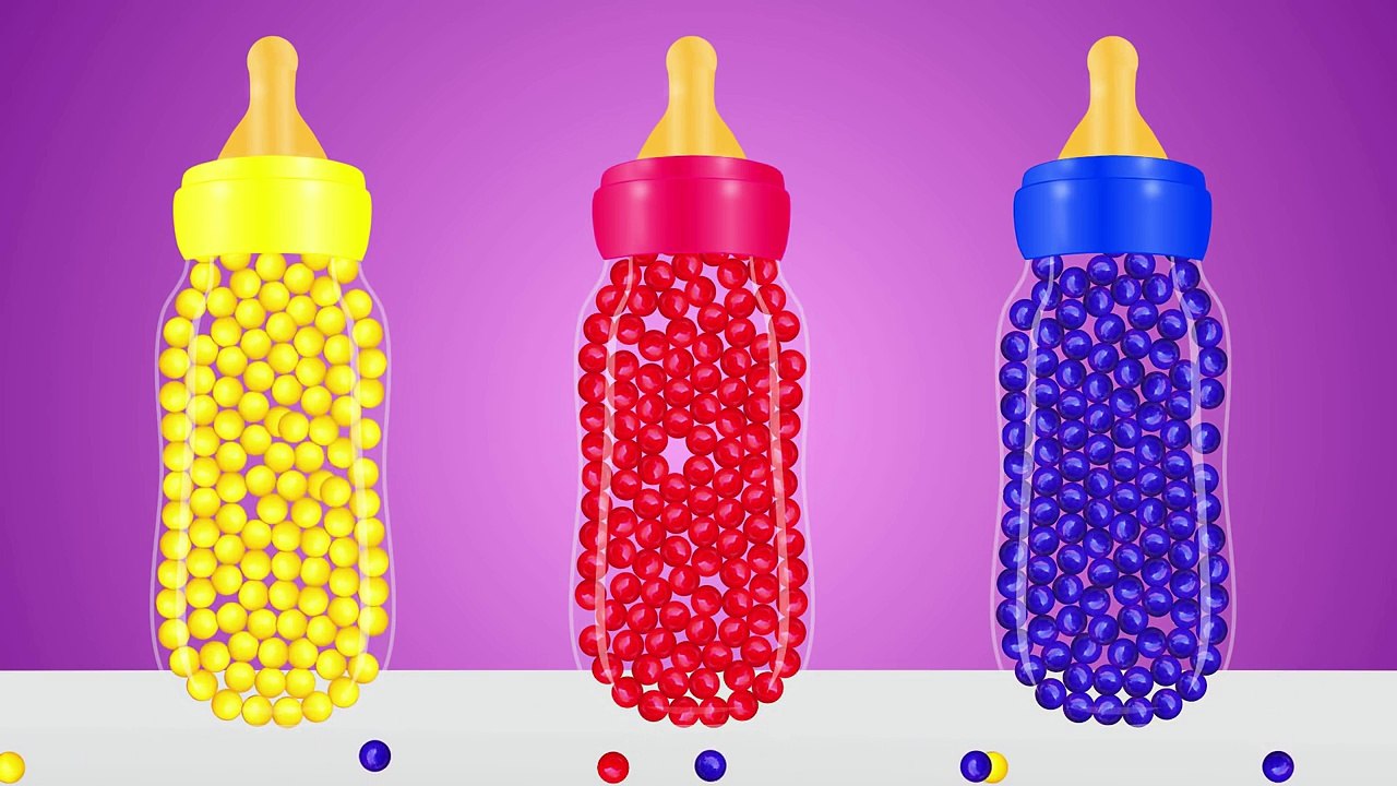 Learn Colors with Color Balls for kids toddlers baby