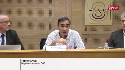 : « On est sur un contenant et le contenu sera dans les ordonnances », rappelle Fabrice Angei au nom de la CGT.