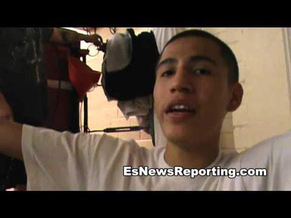 hitting the speedbag like floyd mayweather - esnews boxing
