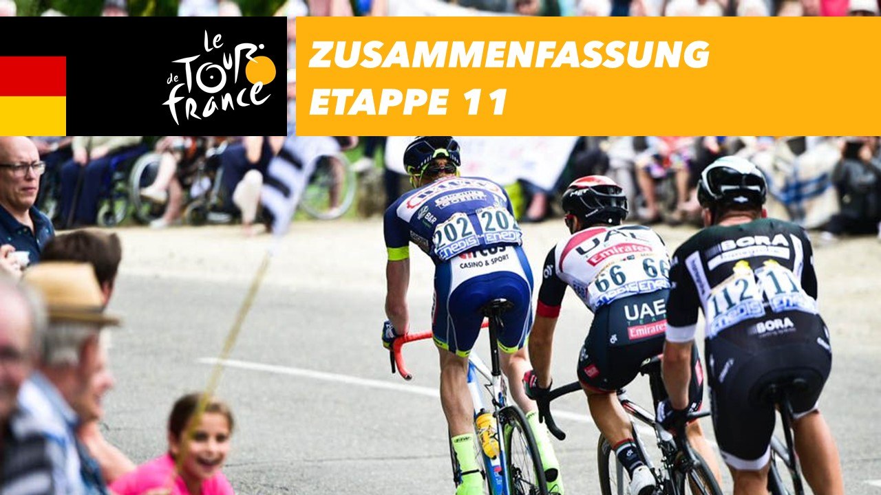 Zusammenfassung - Etappe 11 - Tour de France 2017