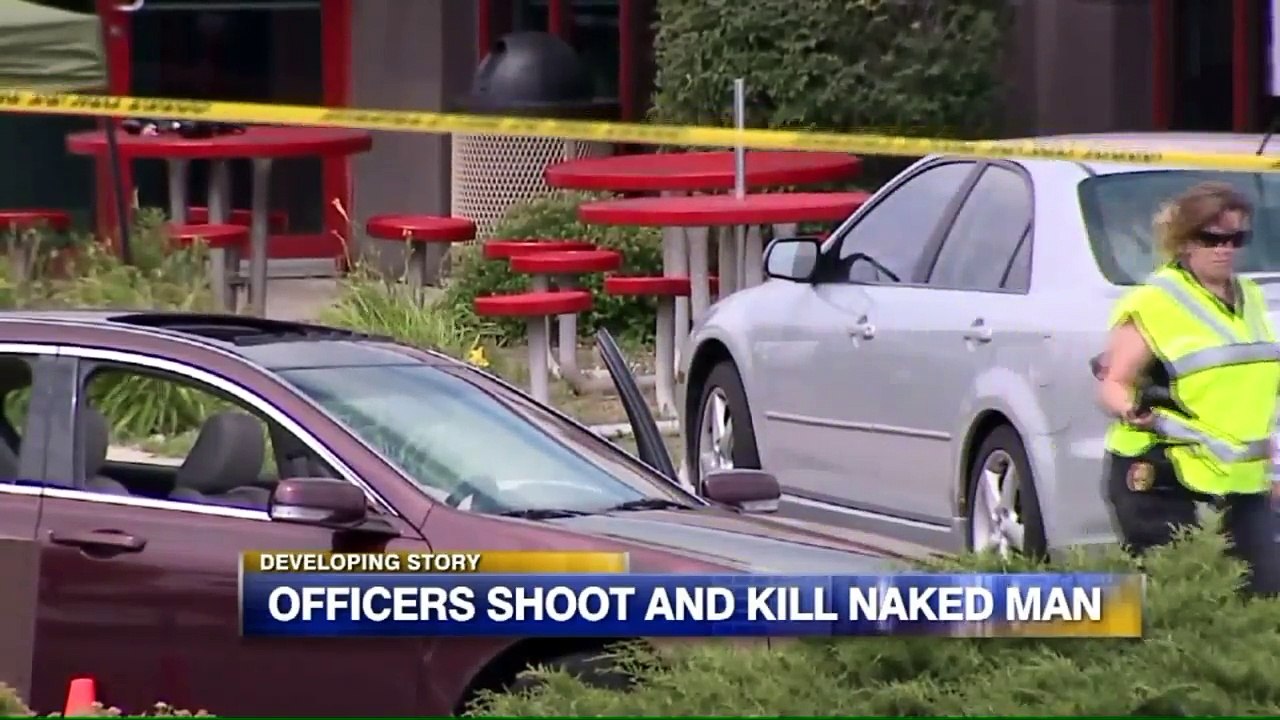 Armed, Naked Man Running Towards Arby's Fatally...