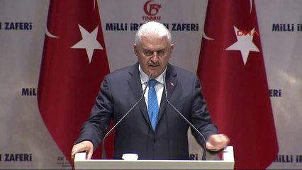 Başbakan Yıldırım, AK Parti Genel Merkezi'ndeki 15 Temmuz Anmasında Konuştu 1