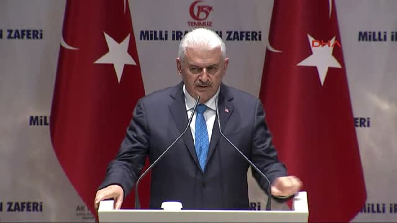 Başbakan Yıldırım, AK Parti Genel Merkezi'ndeki 15 Temmuz Anmasında Konuştu 1