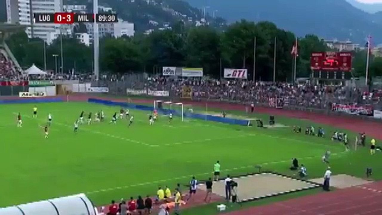FC Lugano 0:4 AC Milan (Friendly Match 11 July 2017)