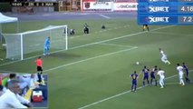 Nemanja Bilbija Missed Penalty - Zrinjski Mostar vs NK Maribor 12.07.2017