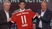 James Rodríguez presentado como nuevo jugador del Bayern Múnich