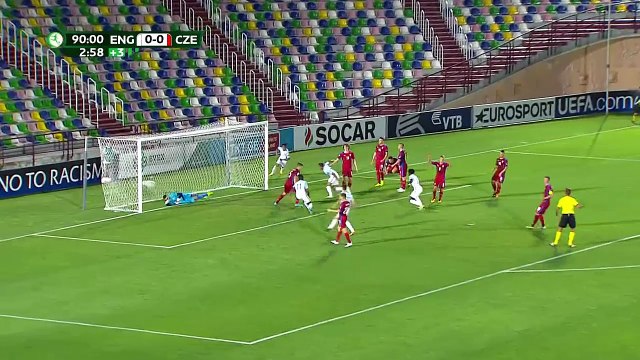 All Goal HD - England U19 1-0 Czech Republic U19 - EURO U19 Semi Finals 2017