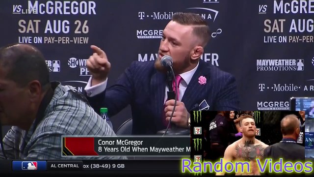 Conor Mcgregor vs Floyd Mayweather Press Conference Highlights