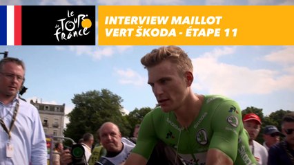 L'interview du maillot vert ŠKODA - Étape 11 - Tour de France 2017