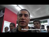 carlos molina amir khan made a mistake fighting me