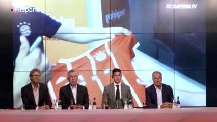 Bayern Múnich presenta a James Rodríguez como nueva adquisición