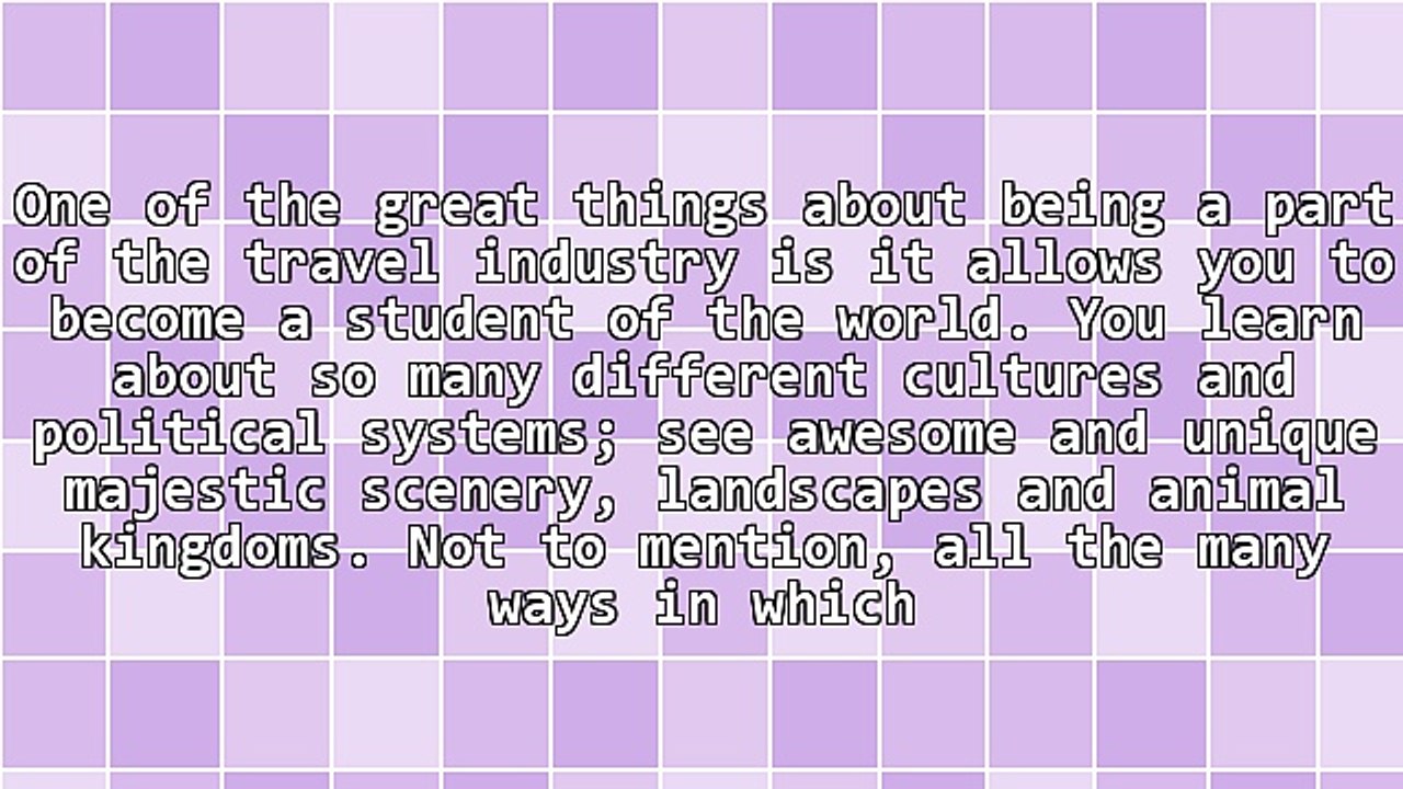 Combining the Love of Travel With a Home Based Travel Business