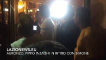 Auronzo, Pippo Inzaghi in ritiro con Simone