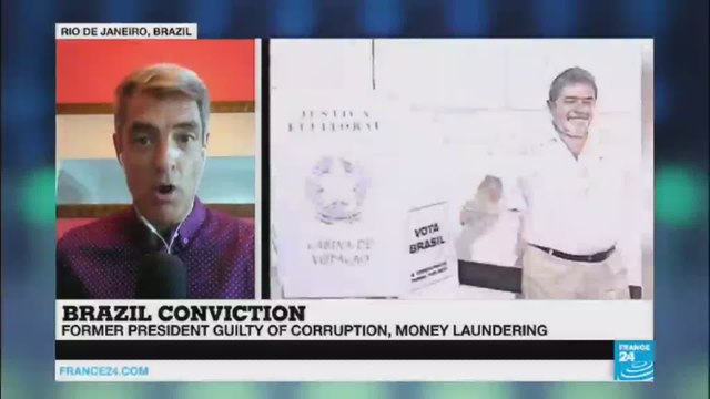 Former Brazilian president guilty of corruption