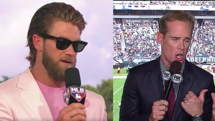 Bryce Harper Shows Up Joe Buck During MLB All-Star Game Commentary