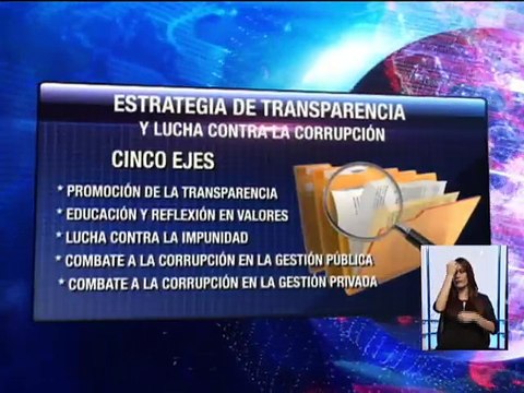 Comisión Anticorrupción entregó al Presidente Moreno los 5 ejes de la estrategia de transparencia y lucha contra la corrupción
