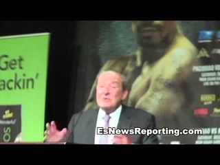 bob arum juan manuel marquez talks pacquiao fight