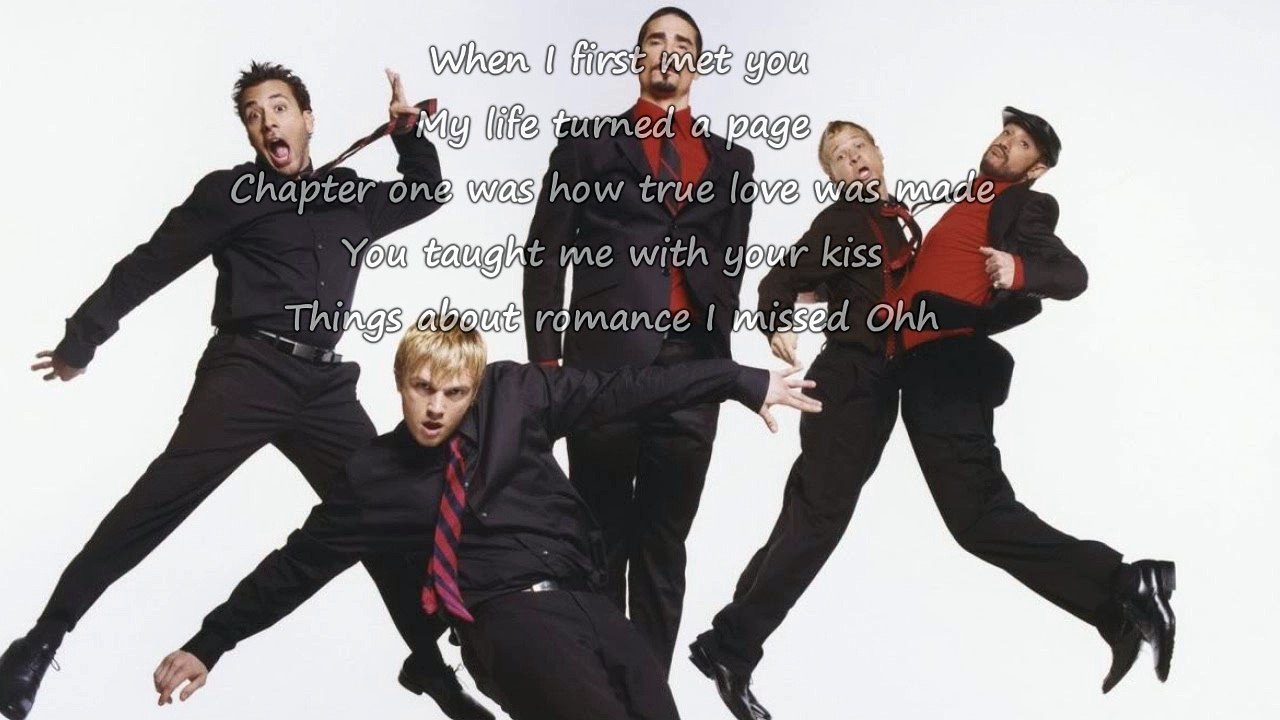 Wrote The Book of Love - Backstreet Boys