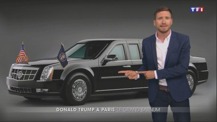 14 Juillet : L'incroyable protection de Donald Trump, l'homme le plus puissant de la planète (TF1,12/07/17,20h)