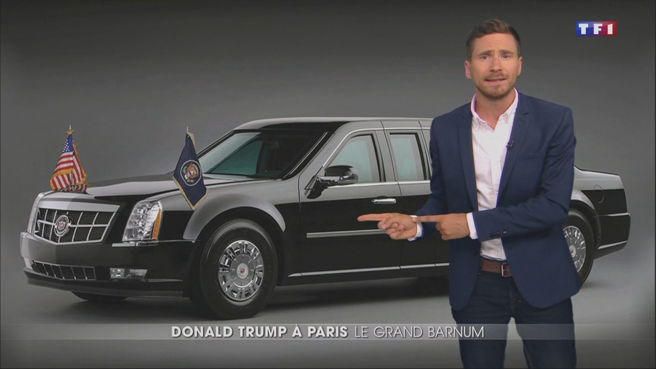 14 Juillet : L'incroyable protection de Donald Trump, l'homme le plus puissant de la planète (TF1,12/07/17,20h)