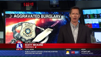 Utah Man Chases Family Out of Home With Knife, Barricades Himself Inside, Police Say