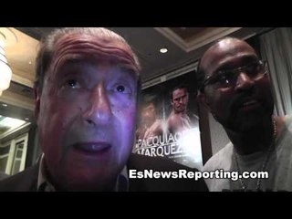 Roger Mayweather Meets Bob Arum at MGM