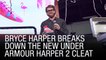 Bryce Harper Breaks Down The New Under Armour Harper 2 Cleat