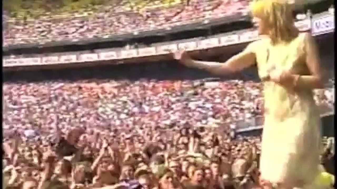 Courtney Love Groped and Stripped Stage Diving