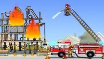 Fuego serie de motores de dibujos animados, todo en un camión de bomberos fila 1:00 todas las series en una fila sin avispas