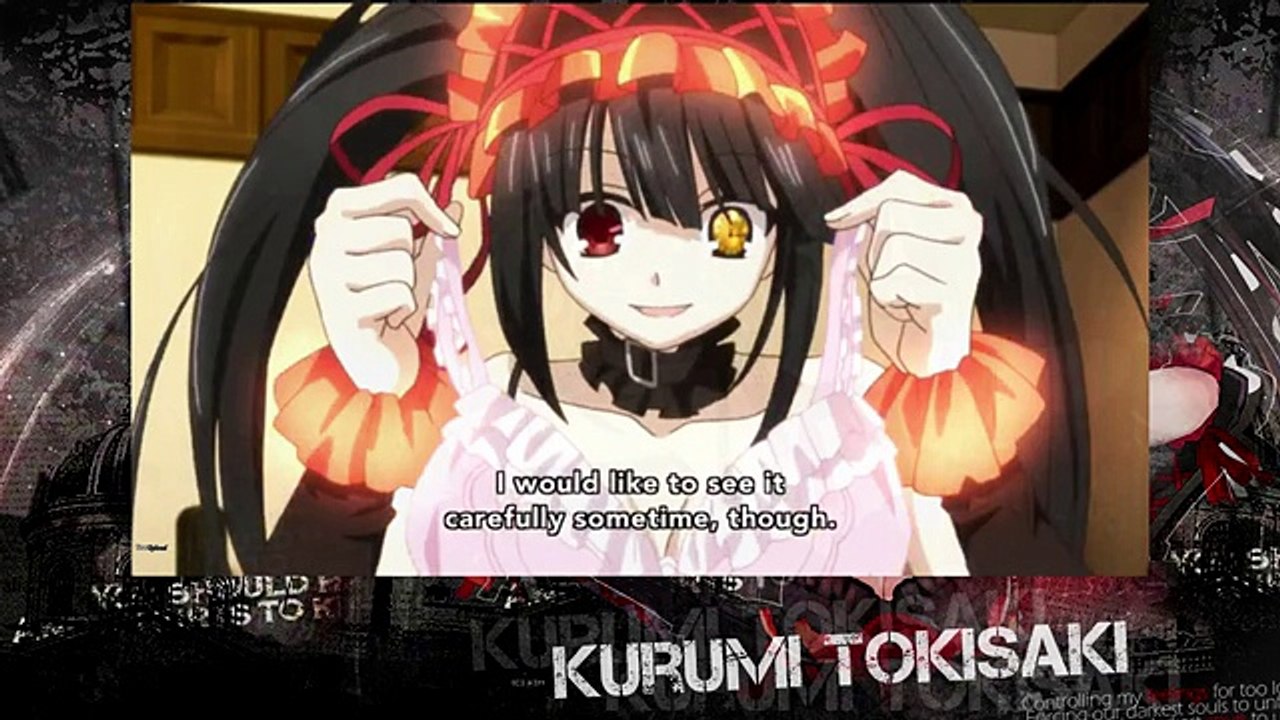 Date A Live 2 Kurumi Bra Scene [HD]