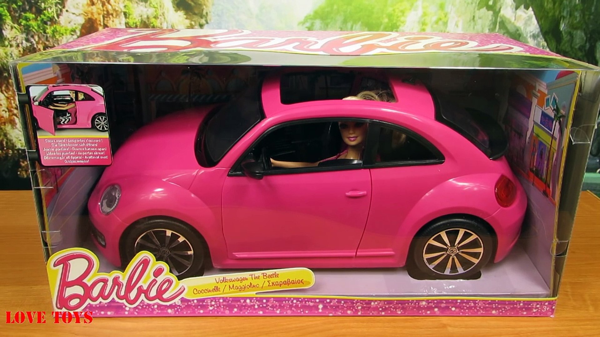 voiture barbie new beetle