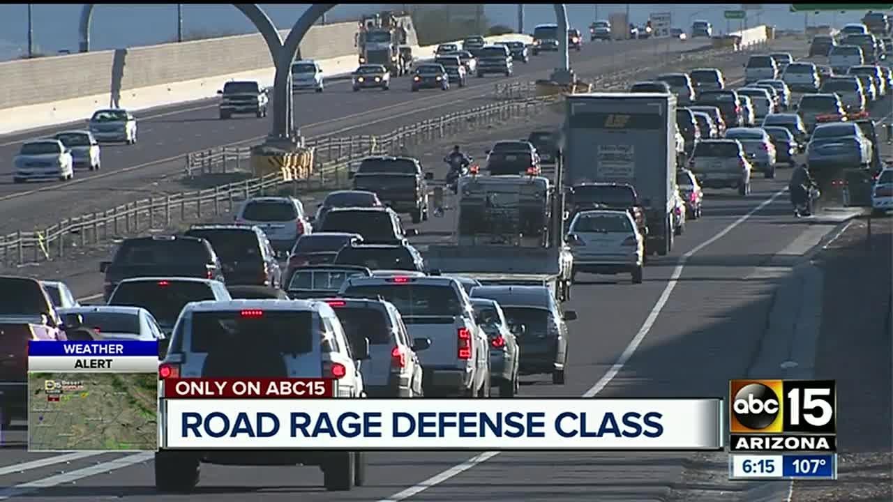How to defend yourself against road rage