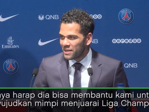 SOSIAL: Sepakbola: Dani Alves Ingin Verratti Bertahan