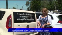 California Woman Uses Car to Find Kidney Donor